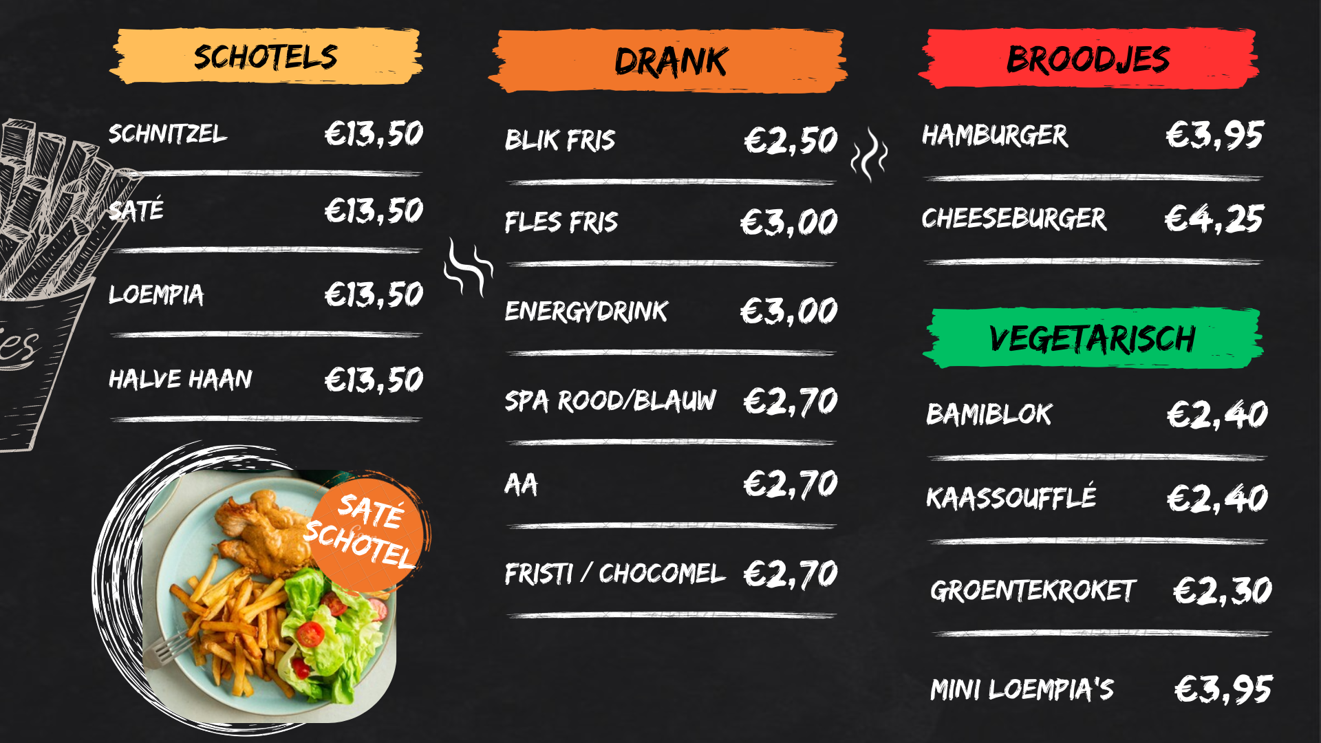 Menu Pagina 3